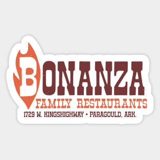 Bonanza - Paragould Sticker